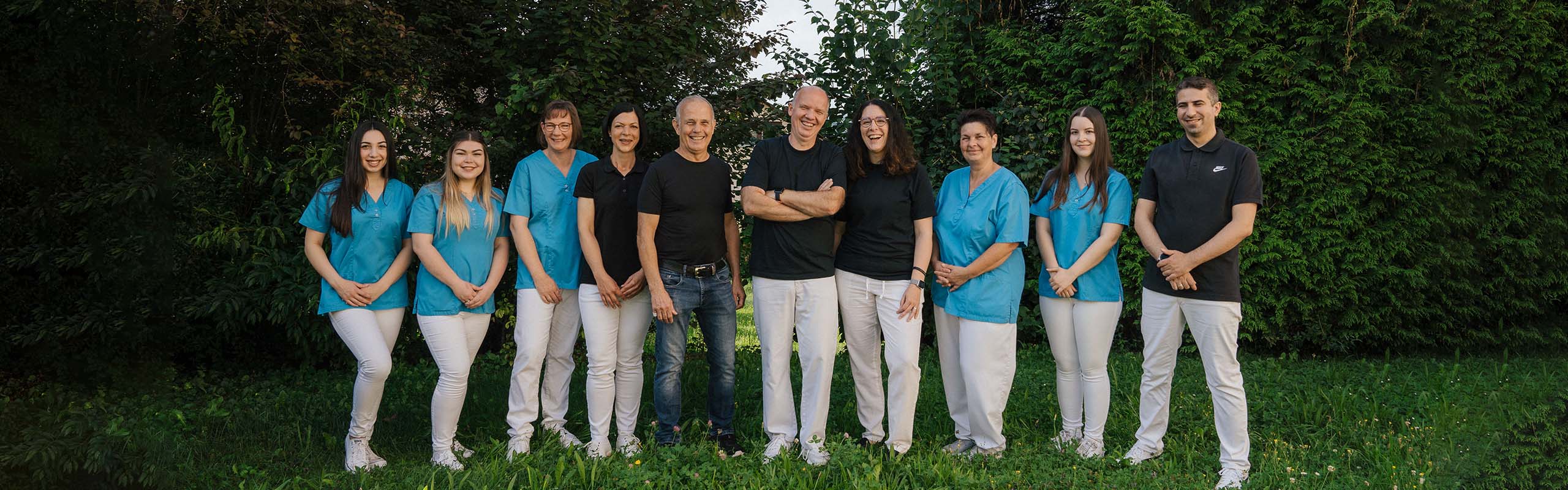 Das Team der Zahnarztpraxis Frank Kruse in in Wutöschingen-Horheim
